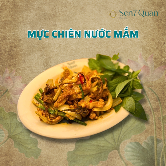 MỰC CHIÊN NƯỚC MẮM