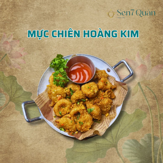 MỰC CHIÊN HOÀNG KIM