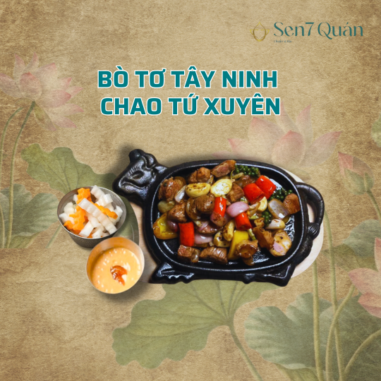 BÒ TƠ TÂY NINH CHAO TỨ XUYÊN
