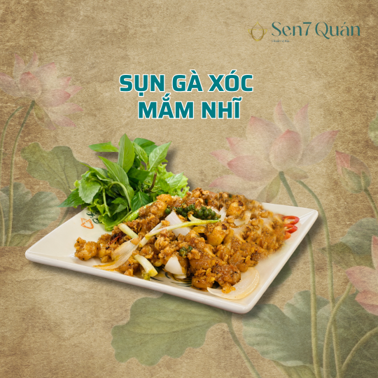 SỤN GÀ XÓC MẮM NHĨ