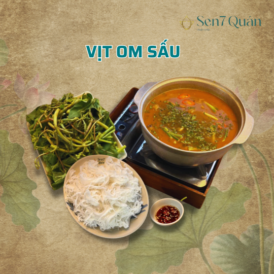 VỊT OM SẤU