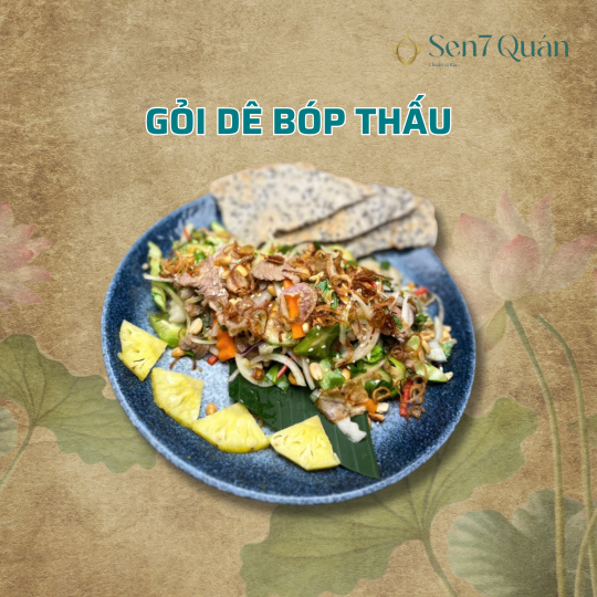 GỎI BÊ BÓP THẤU