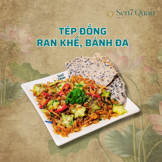 TÉP ĐỒNG RANG KHẾ, BÁNH ĐA
