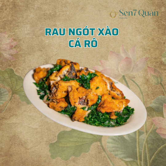 RAU NGÓT XÀO CÁ RÔ